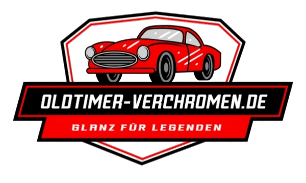 Oldtimer Verchromen Logo